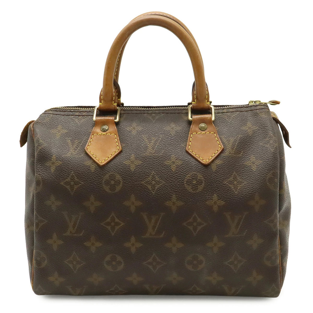 LOUIS VUITTON Monogram Speedy brown Boston Bag Handbag